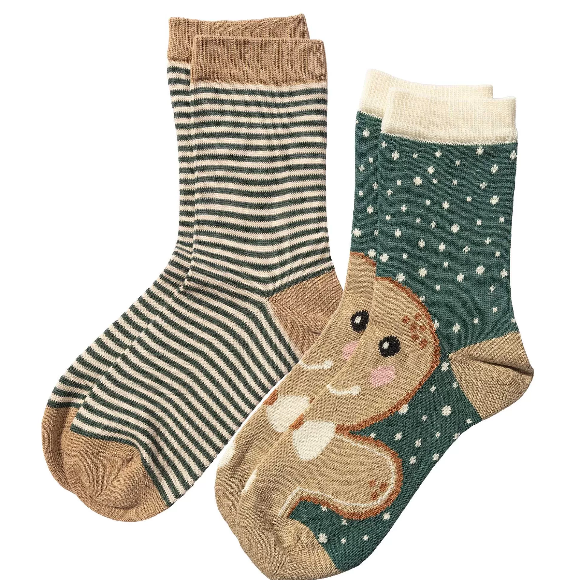 LIVING CRAFTS Bar – Socken, 2Er-Pack Kleiner LebKüchen Store