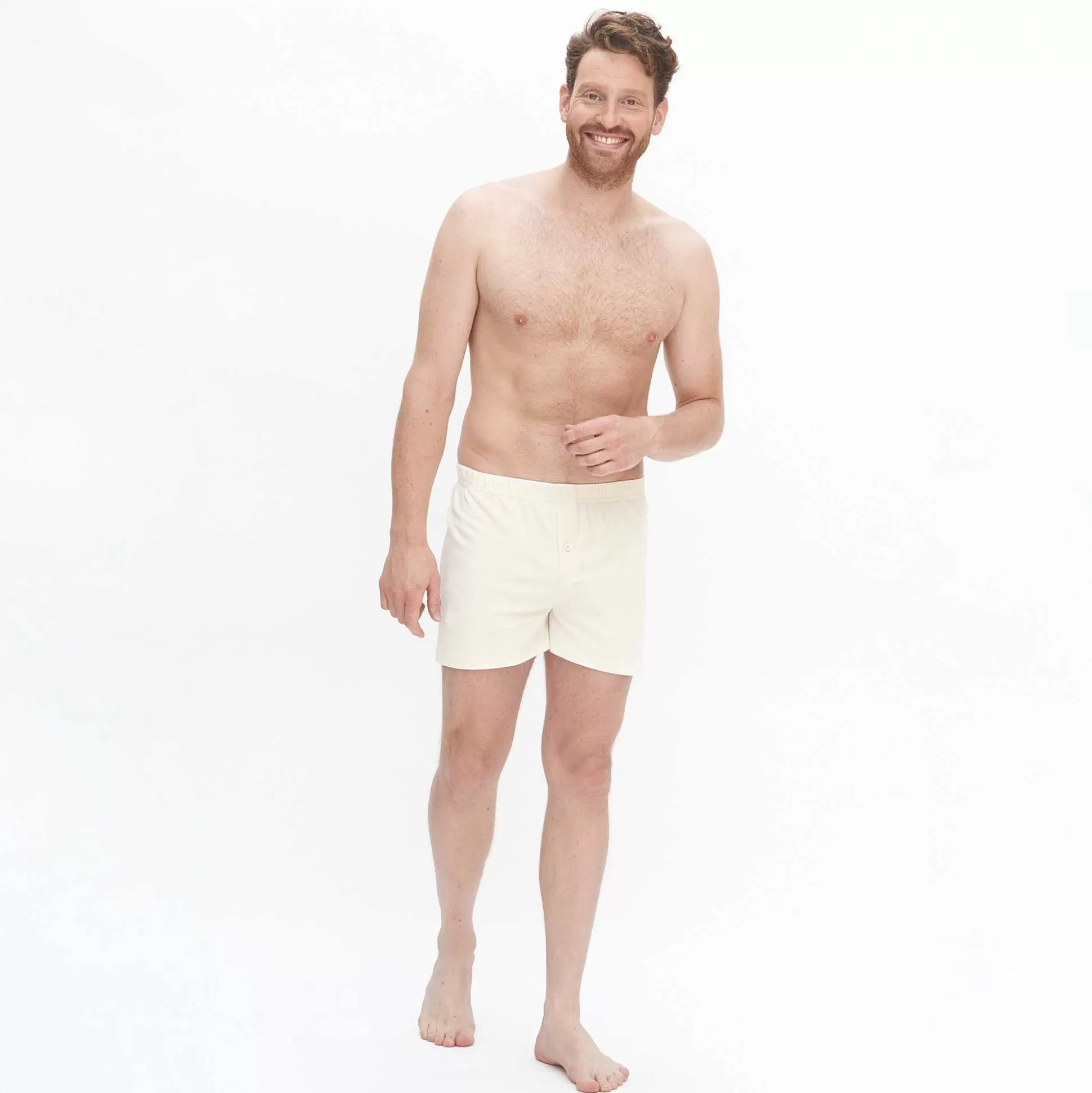 LIVING CRAFTS Ben – Boxershorts Naturlich Cheap