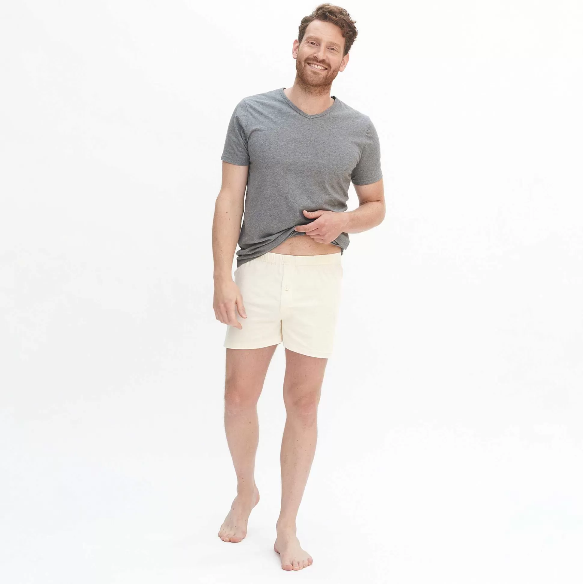 LIVING CRAFTS Ben – Boxershorts Naturlich Cheap