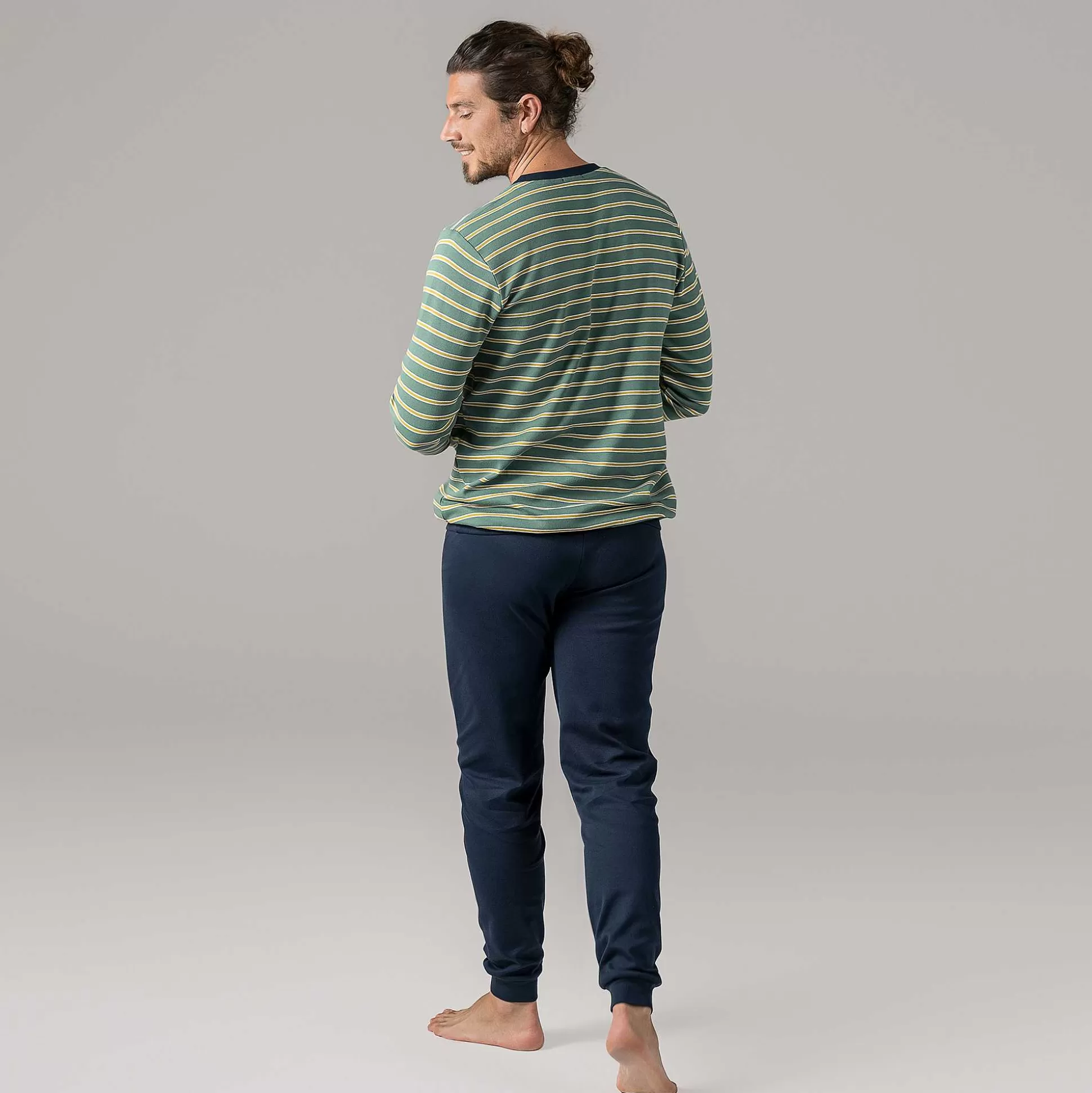 LIVING CRAFTS Bob - Pyjamas Marine/Myrte Flash Sale