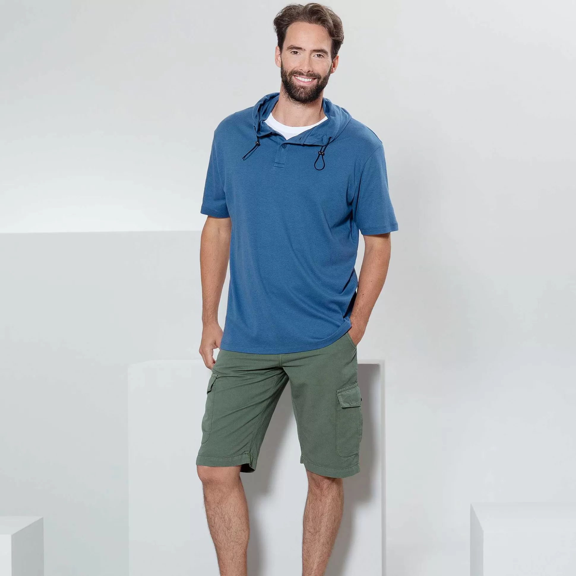 LIVING CRAFTS Cedric – Bermudashorts Oregano Clearance