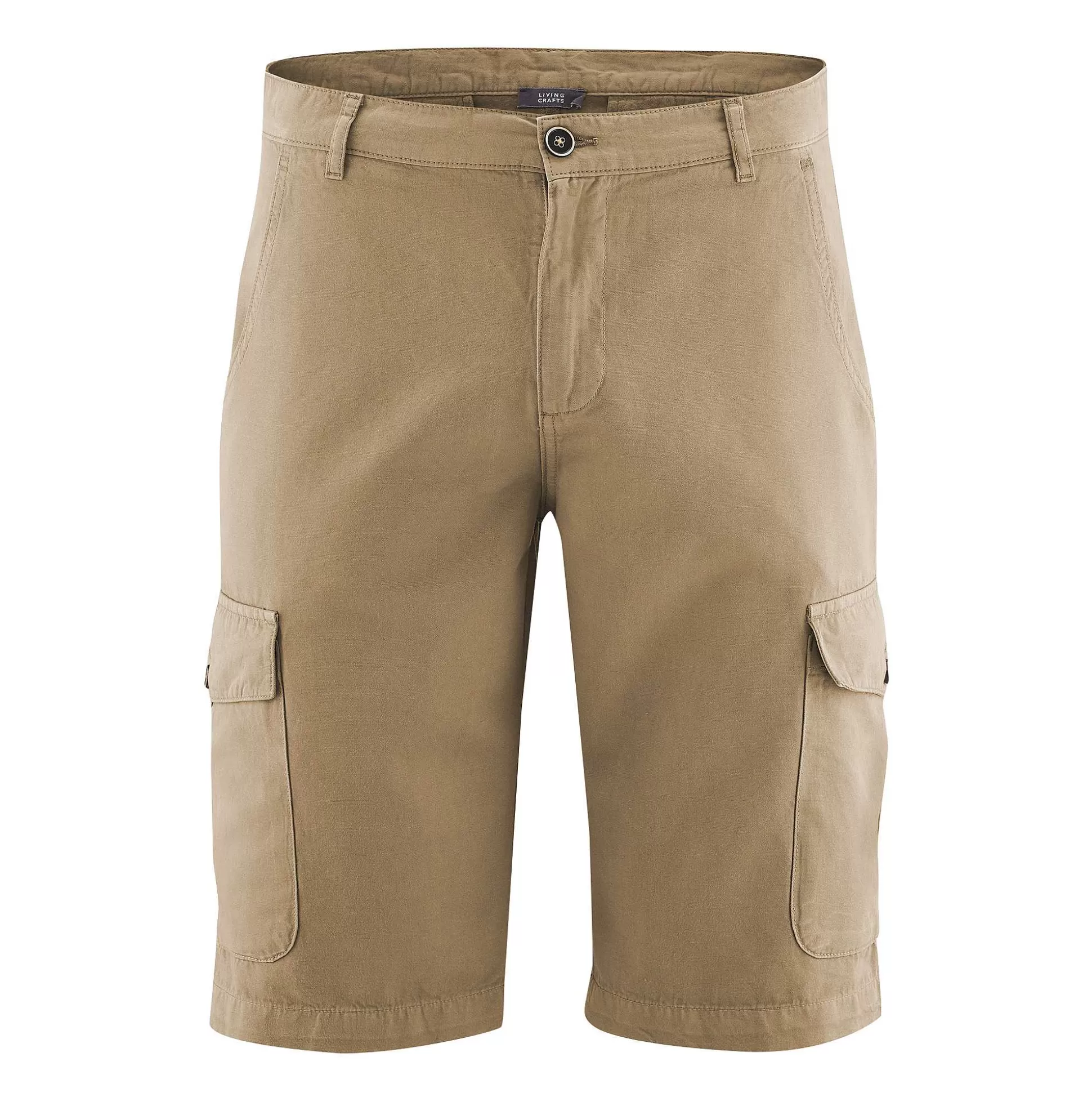 LIVING CRAFTS Cedric – Bermudashorts Cashewnuss New