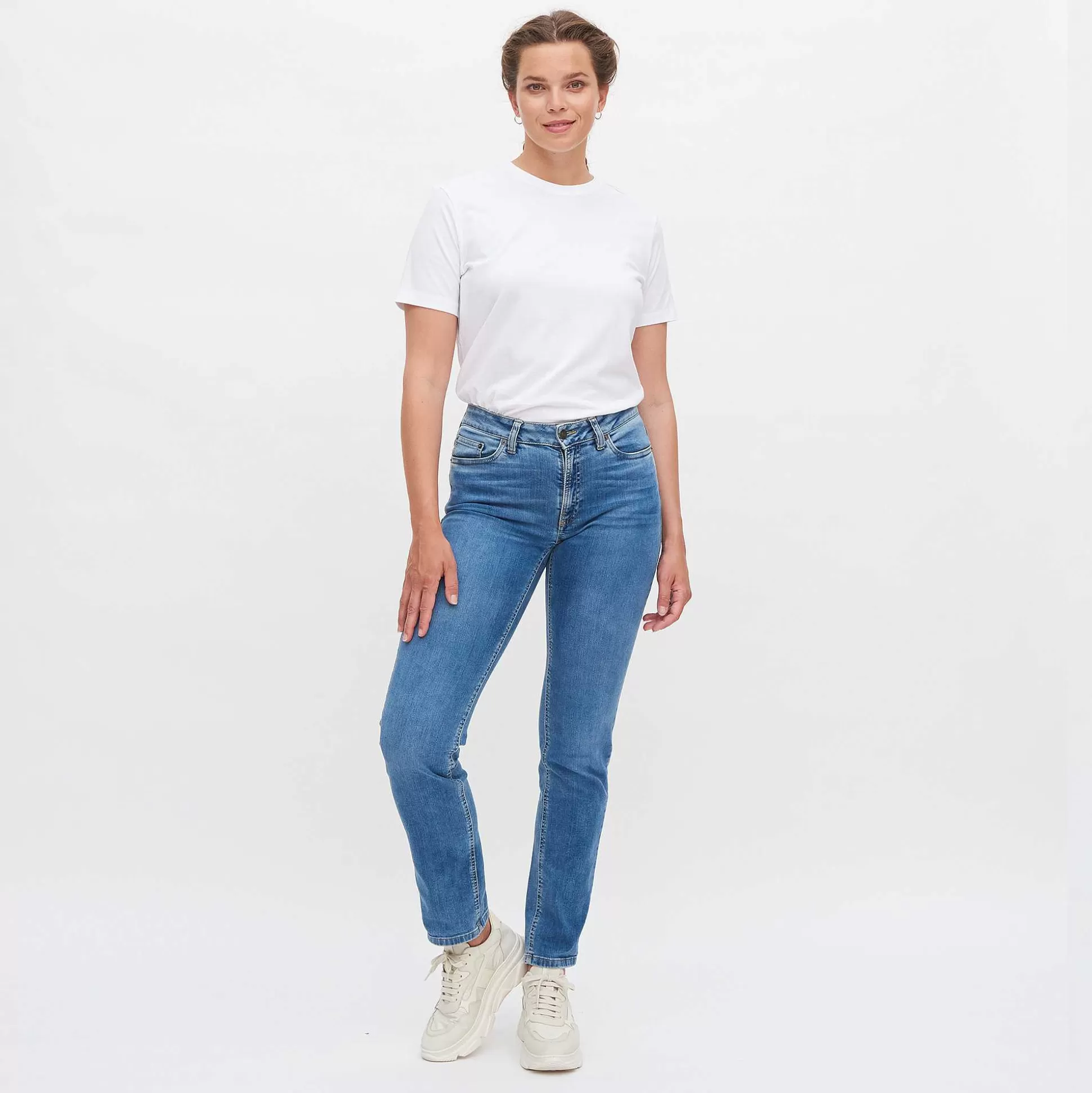 LIVING CRAFTS Donna – Jeans Mittleres Indigo Cheap