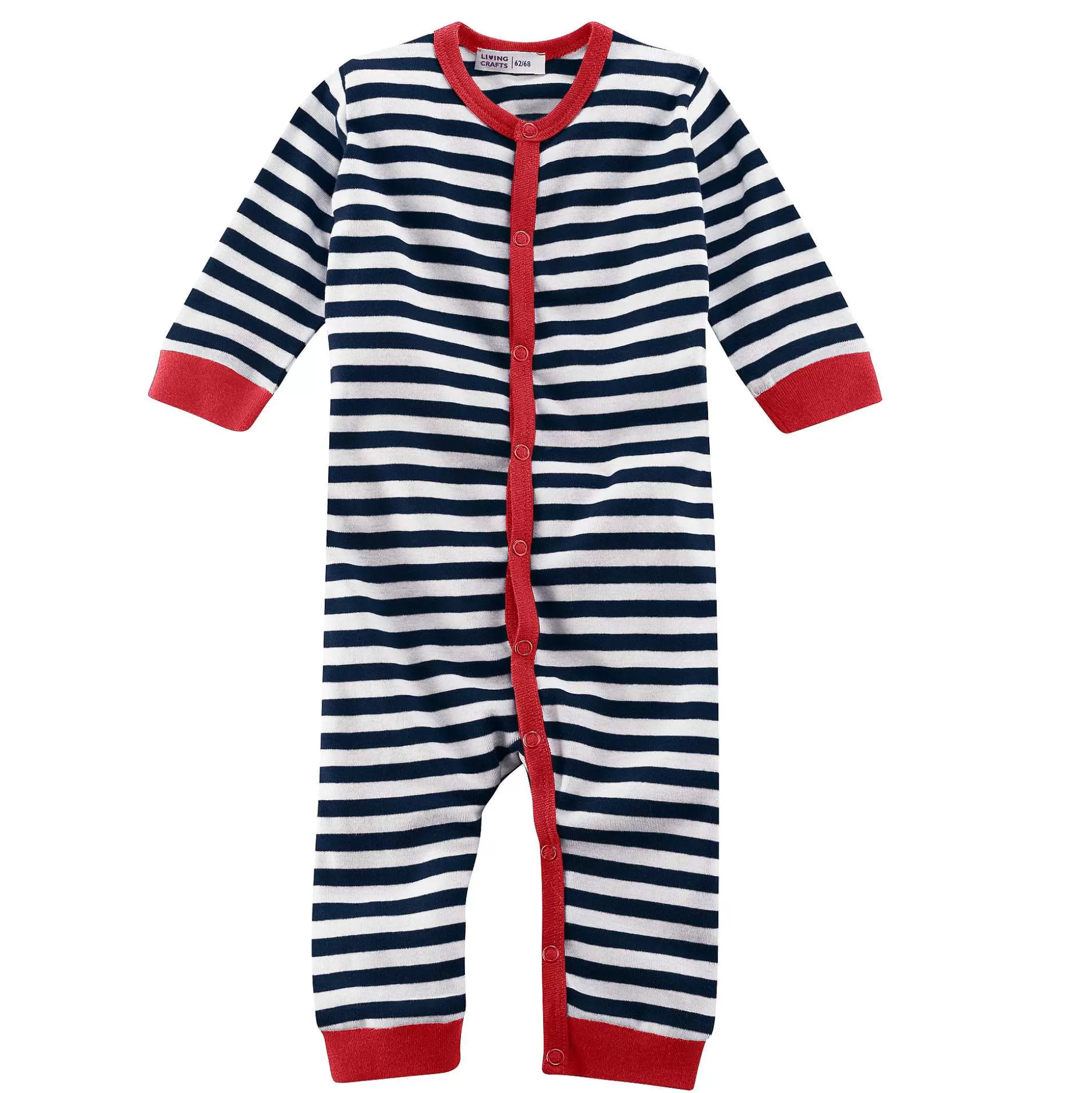 LIVING CRAFTS Emu – Pyjamas Ohne Fuse Marine/Weis Outlet