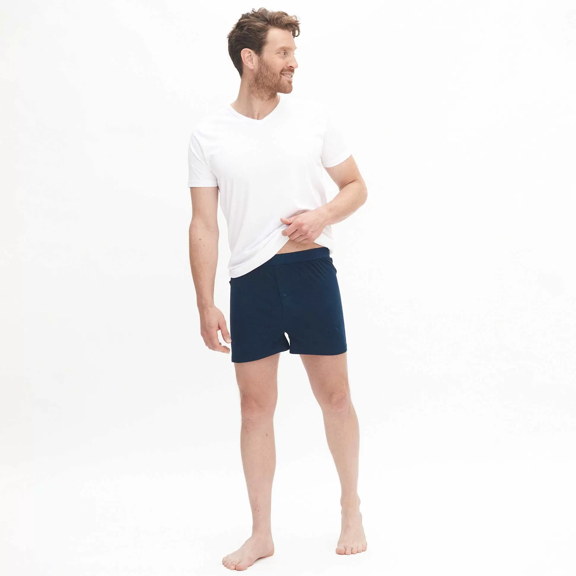 LIVING CRAFTS Ethan – Boxershorts, 2Er-Pack Marine Shop