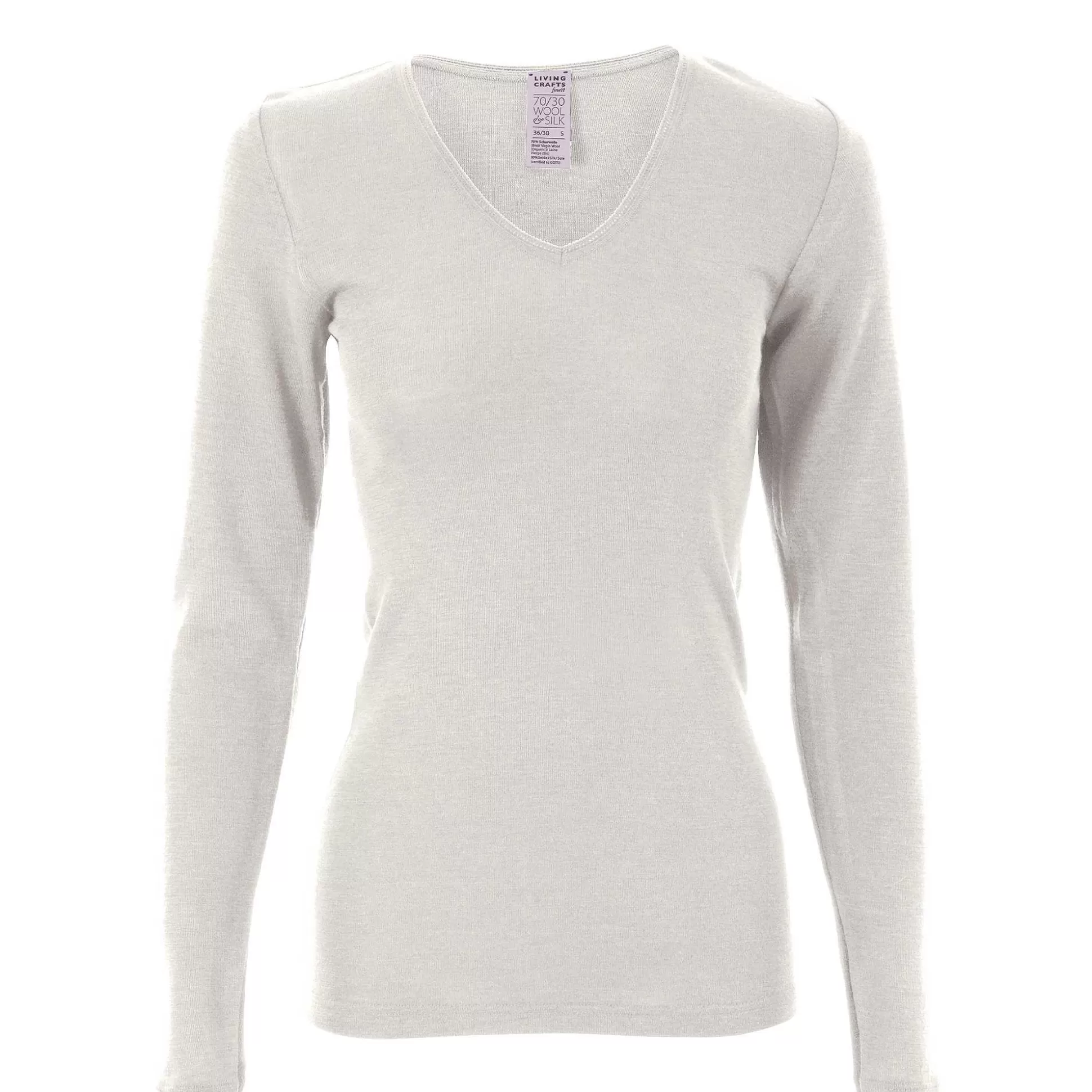 LIVING CRAFTS Felicia - Langarmshirt Naturlich Outlet