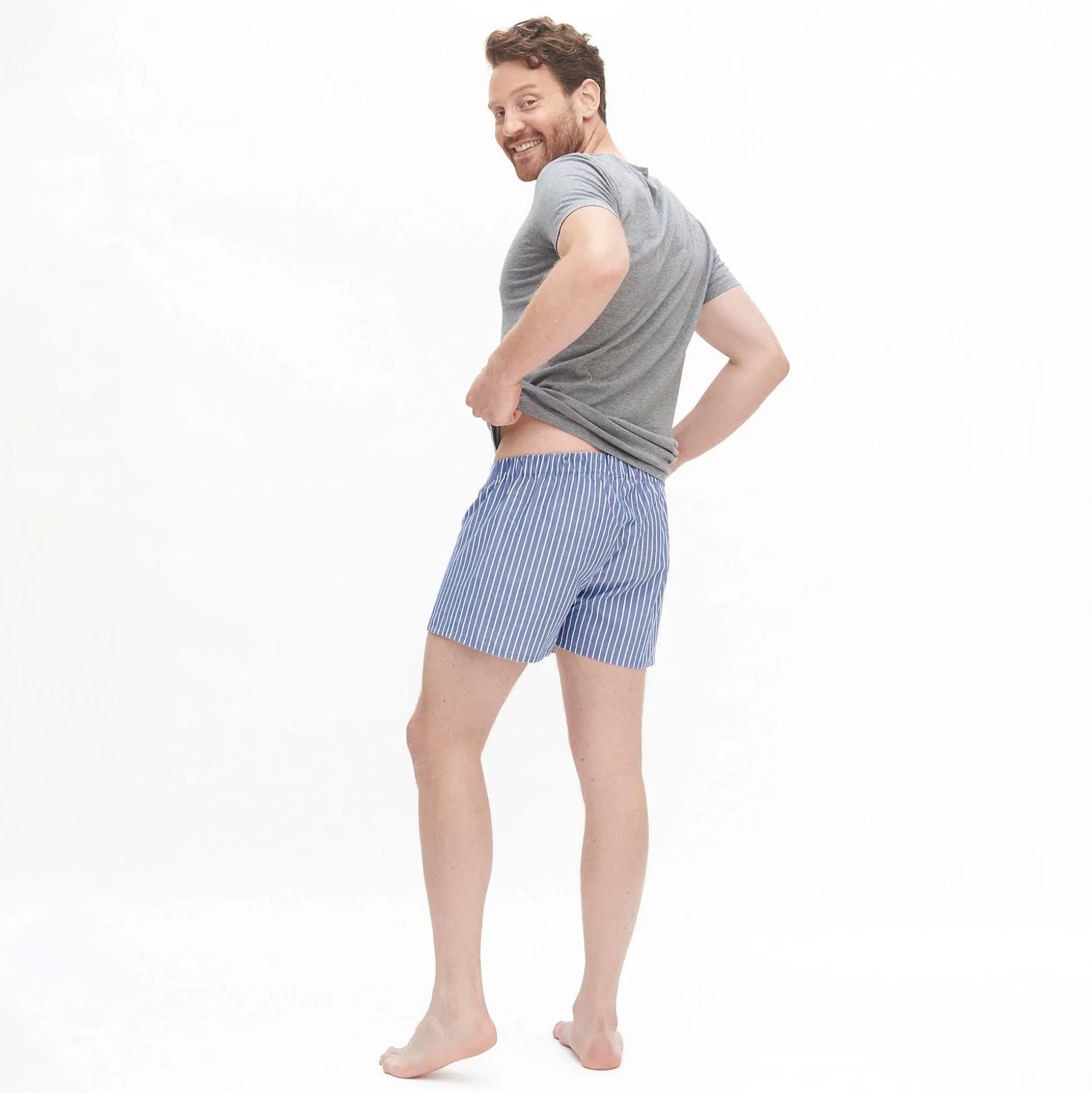 LIVING CRAFTS Gregor - Boxershorts, 2Er-Pack Denim Blue Best Sale