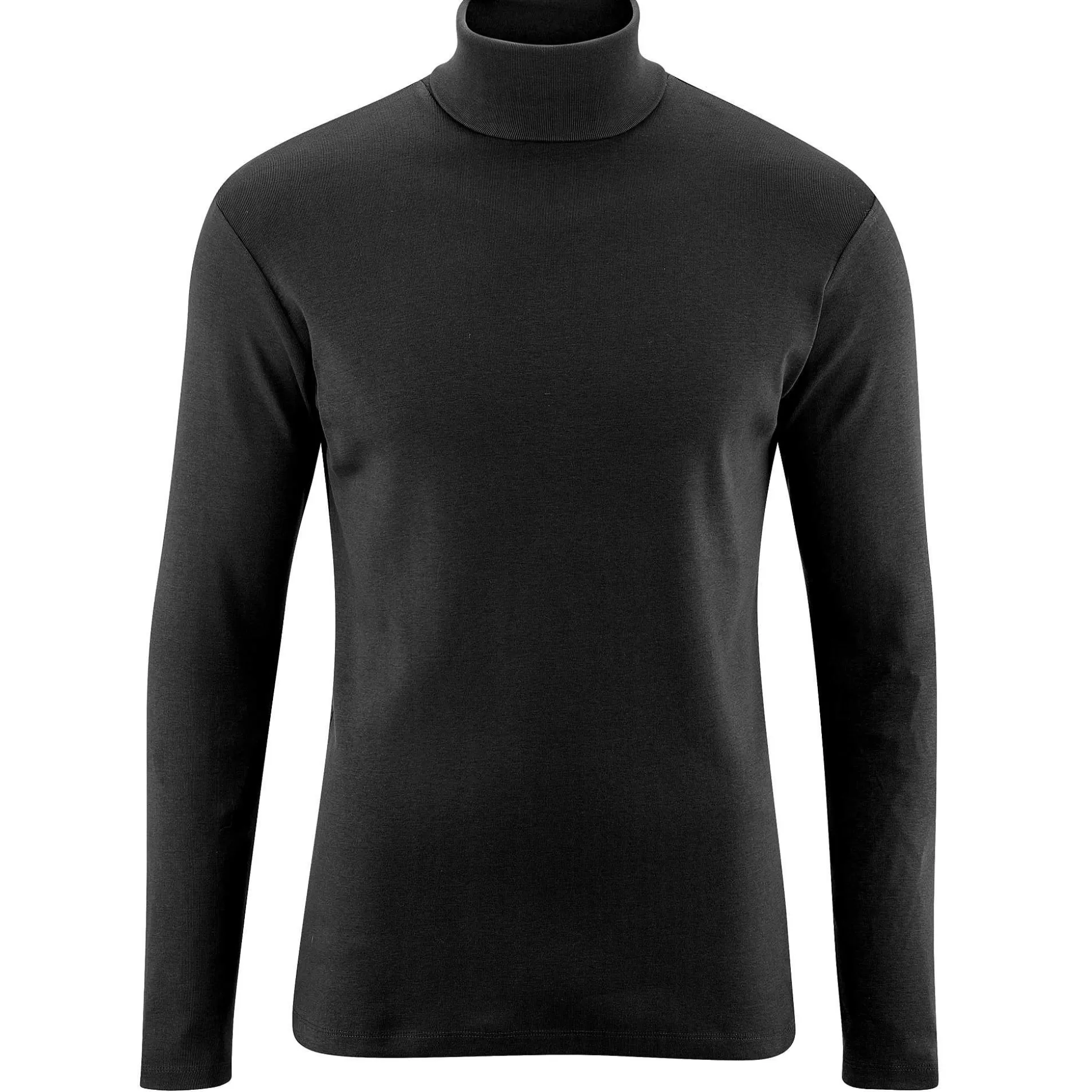 LIVING CRAFTS Helge - Rollkragenshirt Schwarz Best