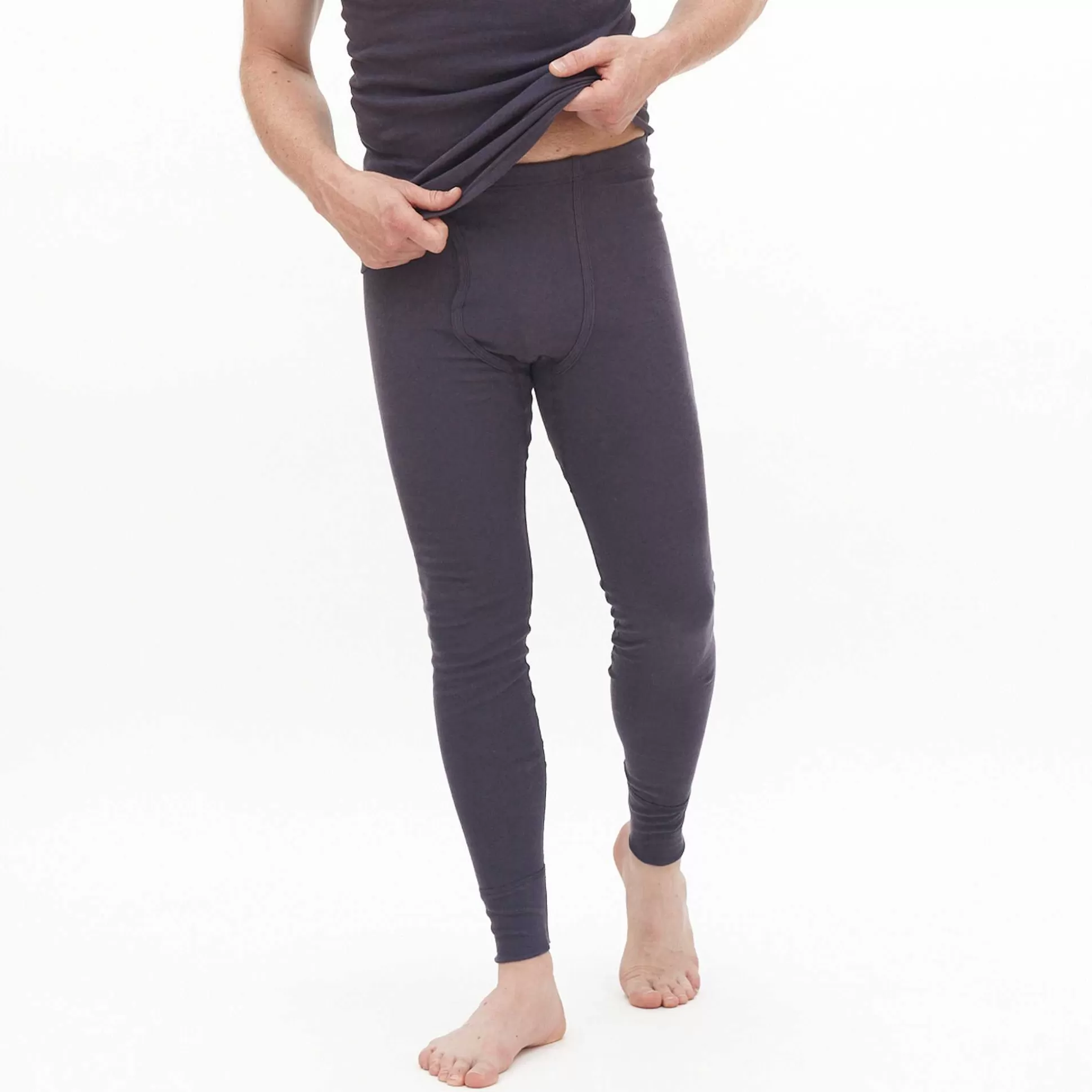 LIVING CRAFTS Jonathan – Long Johns Marinegraphit Fashion