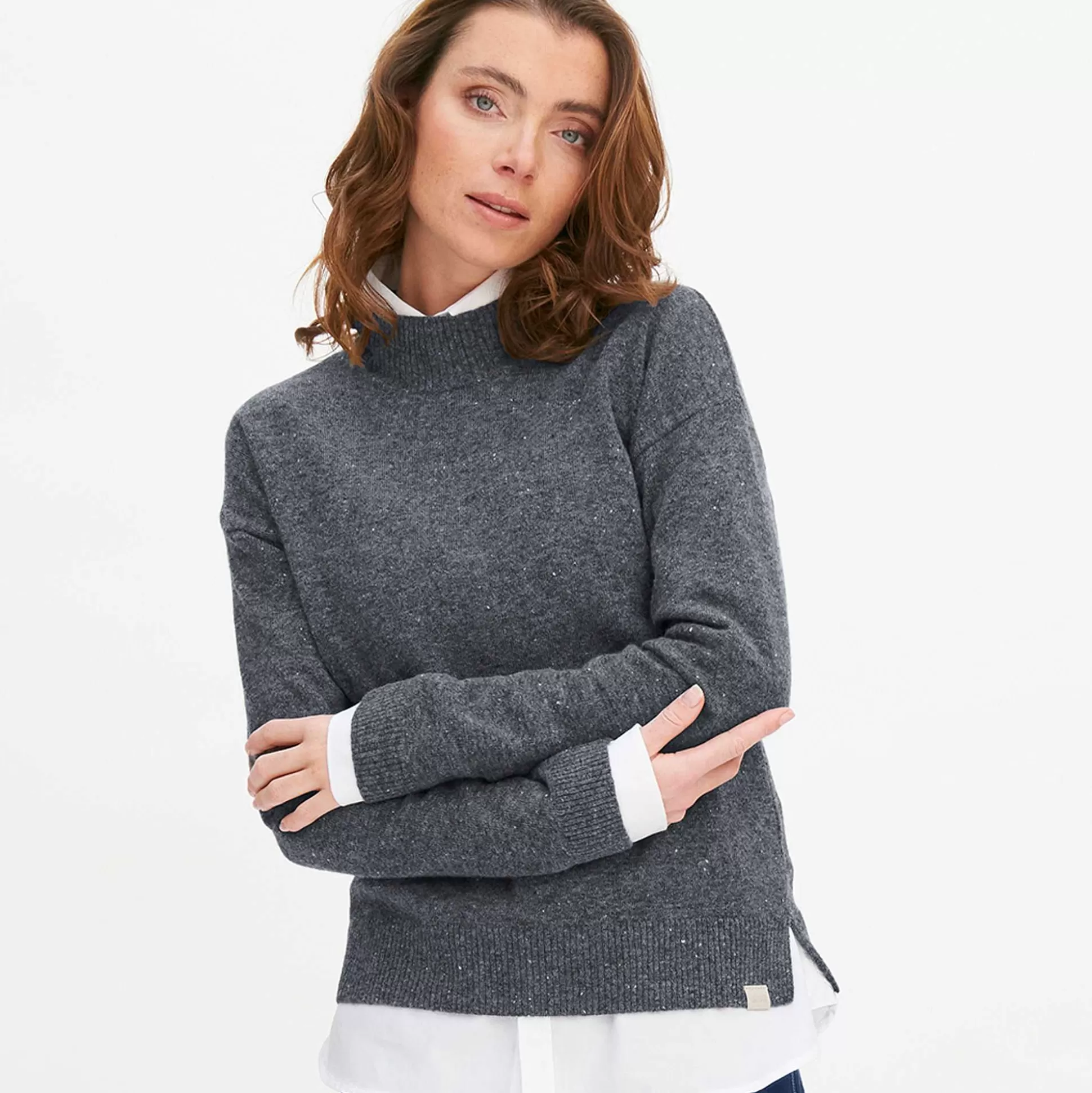 LIVING CRAFTS Laina - Pullover Rauch Fashion