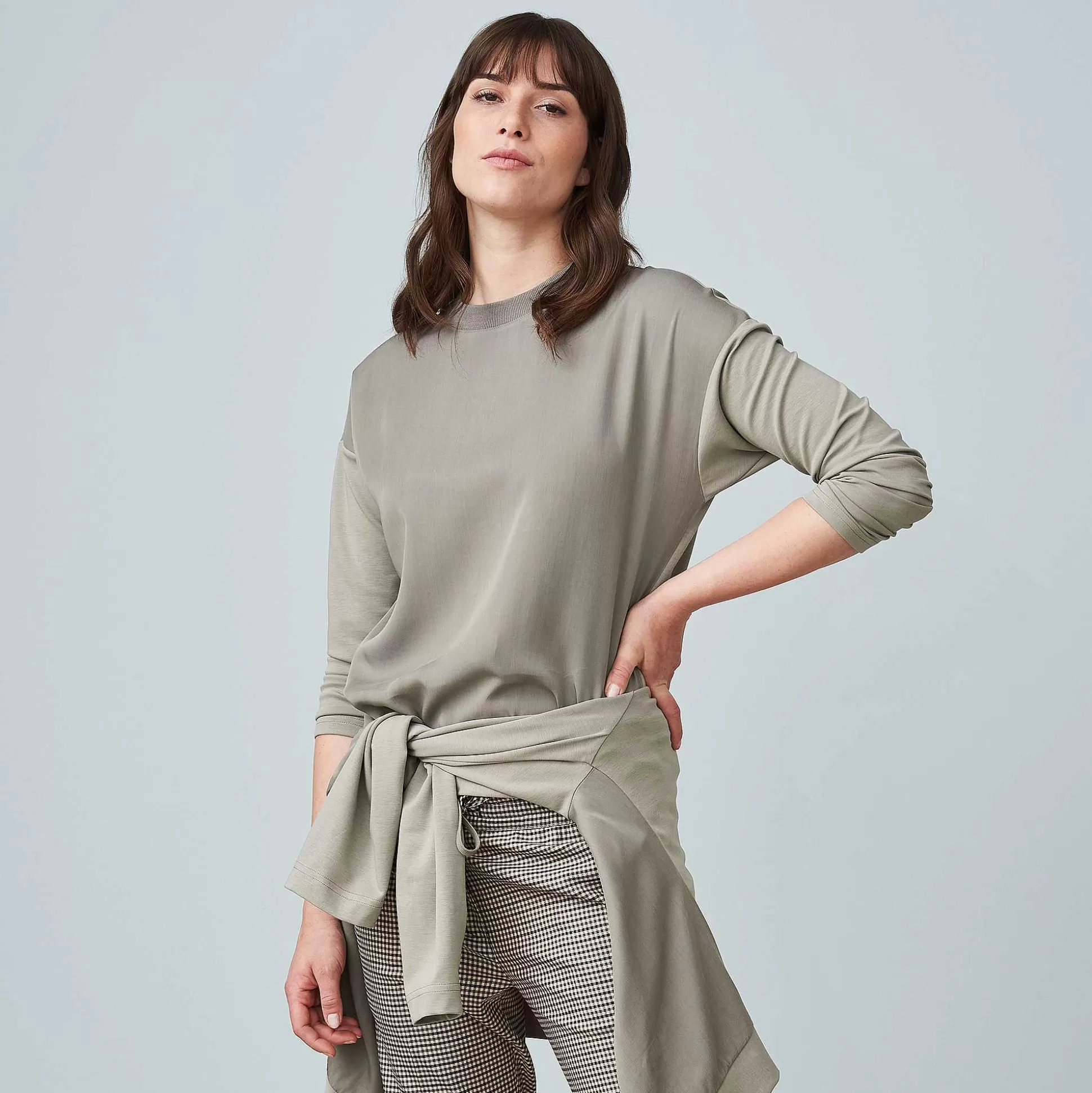 LIVING CRAFTS Luisa - Unisex-Sweatshirt Taupe Discount