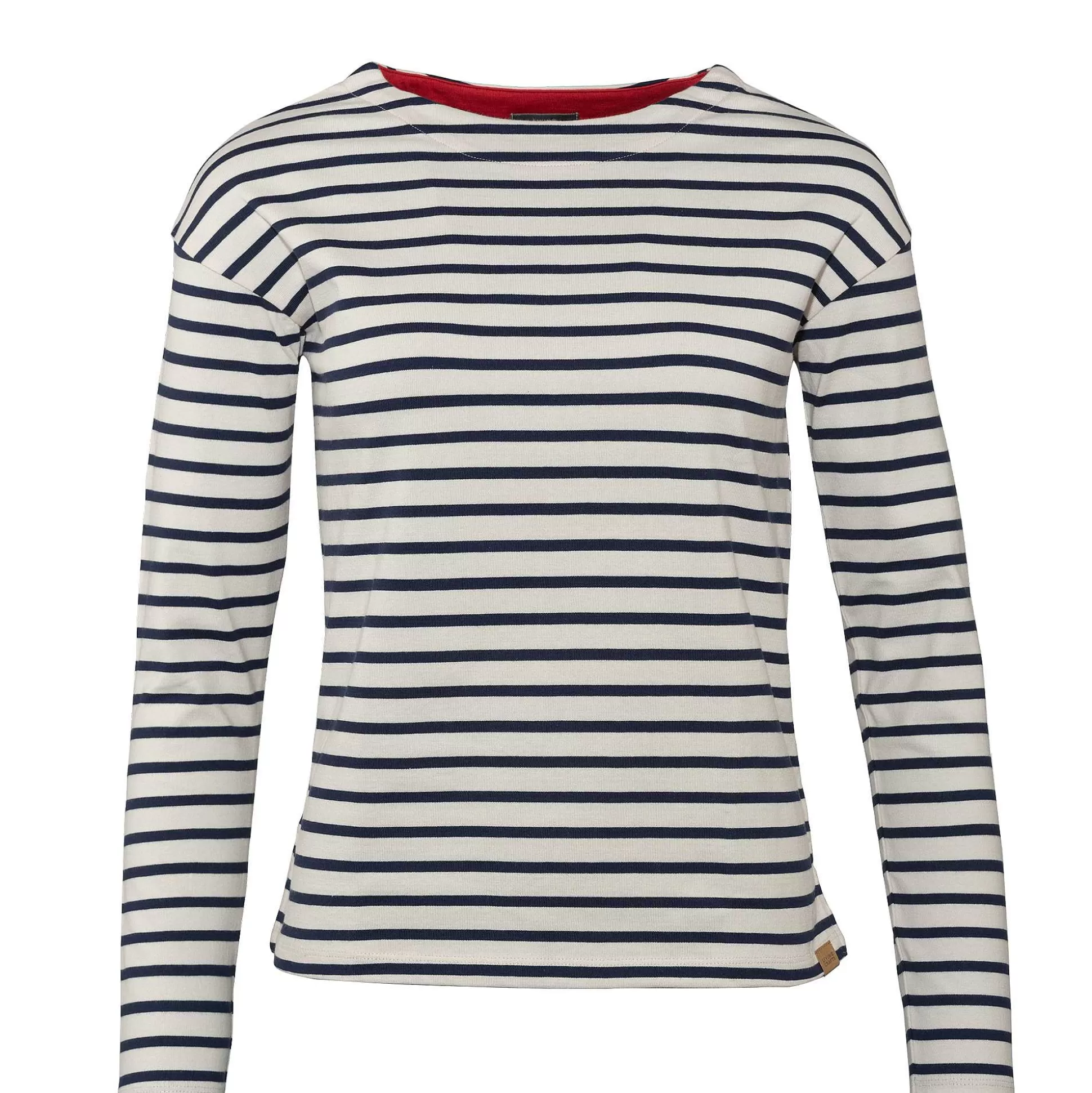 LIVING CRAFTS Muriel - Langarmshirt Marine/Natur Shop