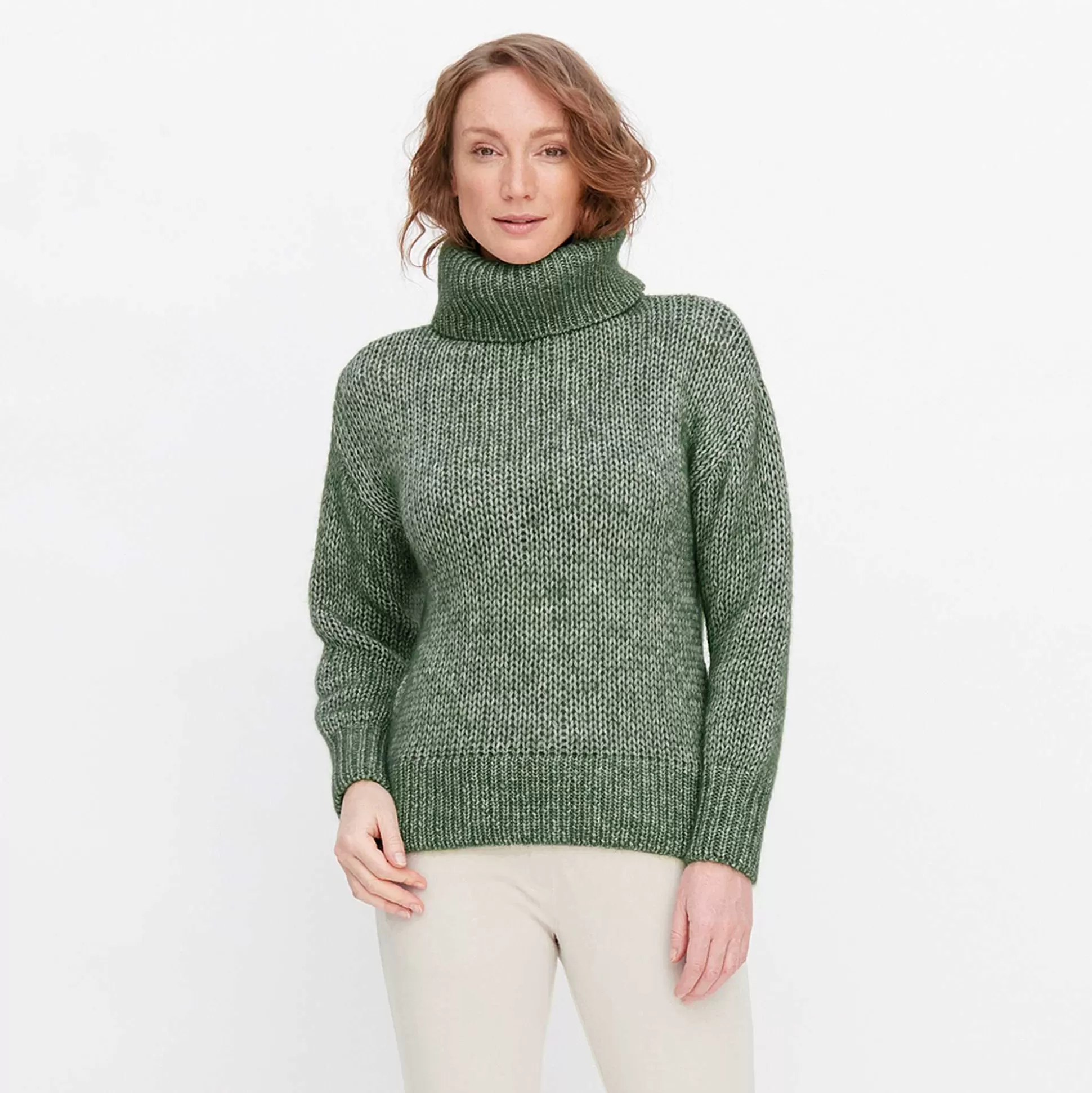 LIVING CRAFTS Nava - Pullover Salbei Store