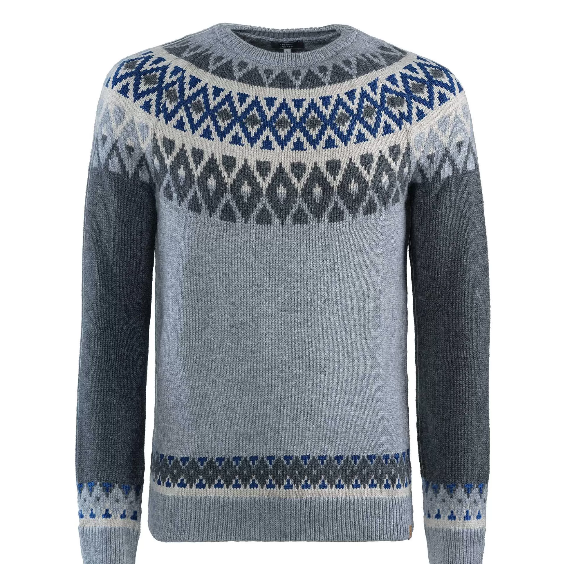 LIVING CRAFTS Neo - Pullover Nordisches Muster Fashion