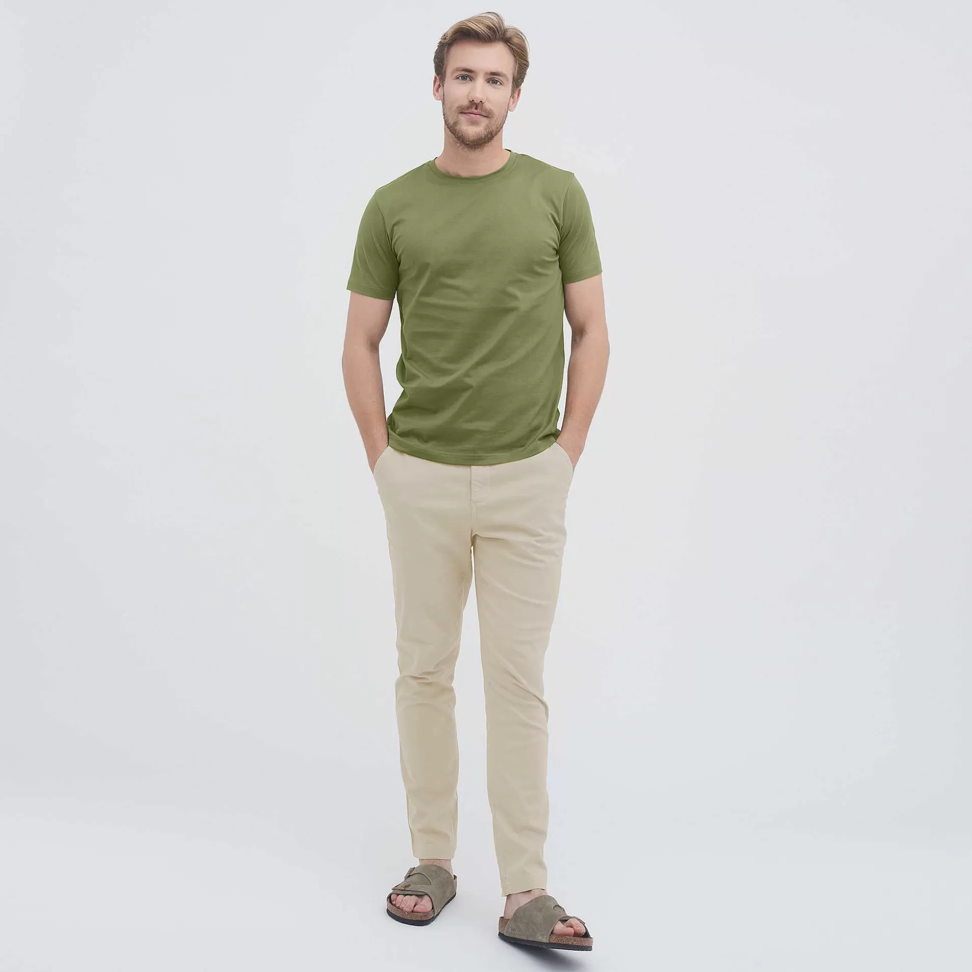 LIVING CRAFTS Norman - T-Shirt Olive Online