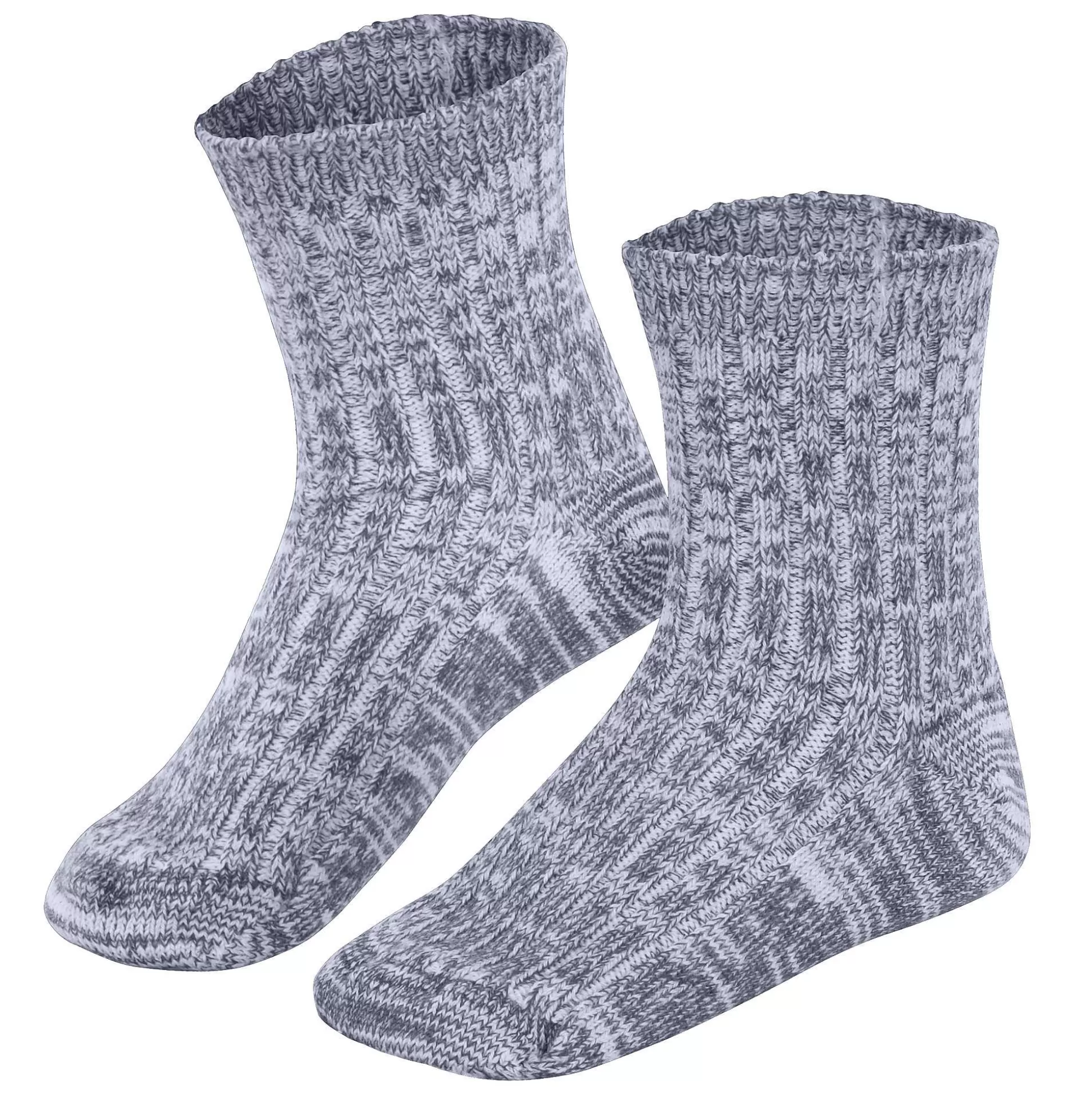 LIVING CRAFTS - Norwegische Socken Fur Kinder Marineblaues Mouline Discount