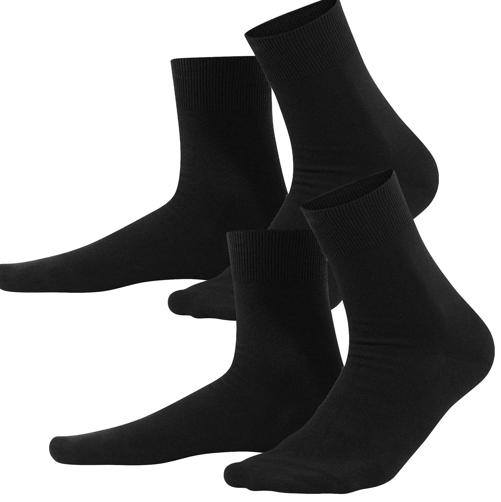 LIVING CRAFTS Nova – Socken, 2Er-Pack Schwarz Best Sale