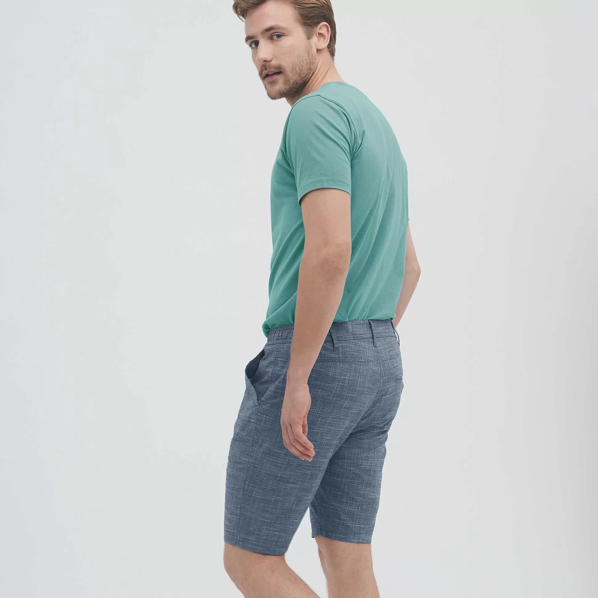 LIVING CRAFTS Okko - Bermudashorts Blauer Schatten Outlet