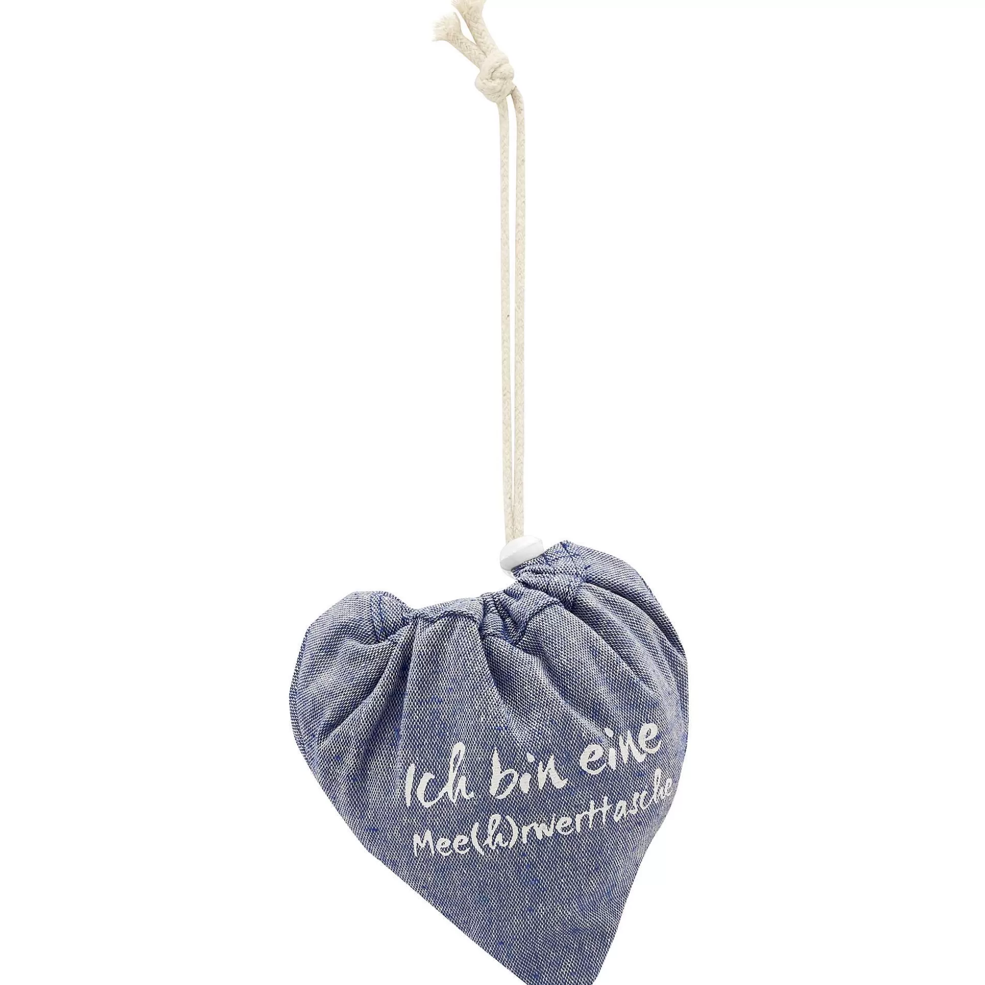 LIVING CRAFTS Rosalila - Gefaltete Tasche Wellenblau Clearance